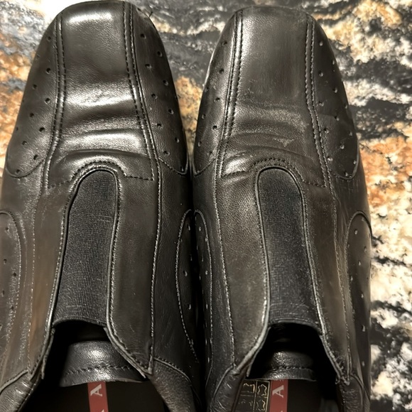 Black Prada slip on shoes Vintage sneakers - Picture 6 of 9